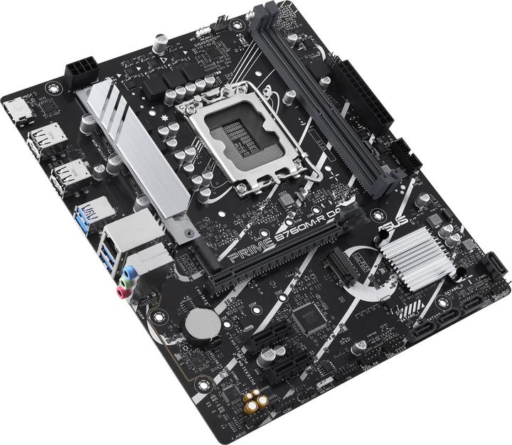Immagine prodotto ASUS MB PRO B760M-R D4 (LGA 1700, Intel B760, mATX)
