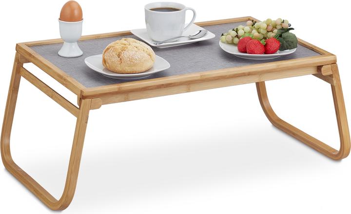 Actual product image Relaxdays Betttablett