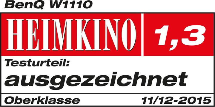 Immagine prodotto BenQ W1110 (Full HD, 2200 lm, 1.15 - 1.5:1)