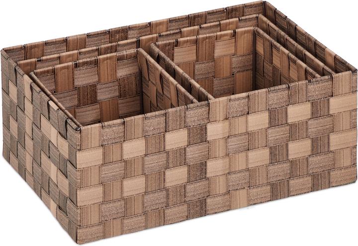 Image du produit Relaxdays Panier-rangement (1 x, 37 x 26 x 15 cm)