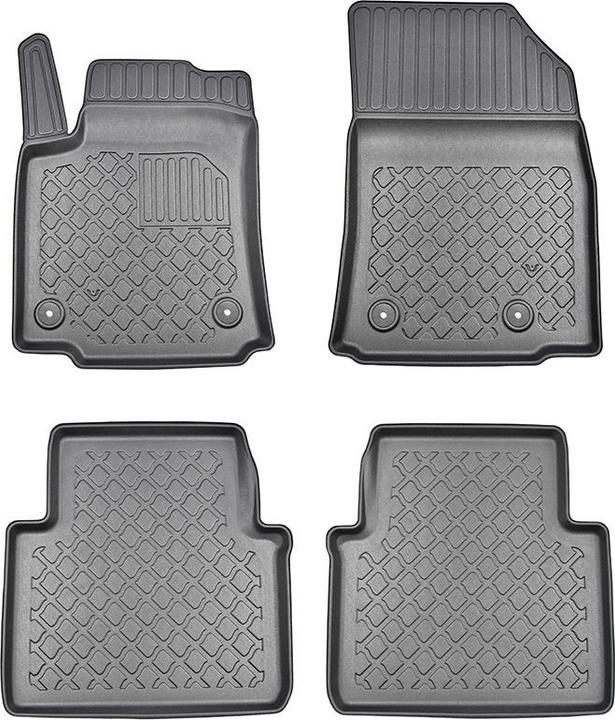 Aristar All-weather floor mats for Opel Crossland X / Citroen C3 Aircross from 2017 to today (1 set of 4 floor mats)