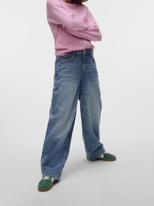 Actual product image Vero Moda VMBROOK Mid Rise Baggy Fit Jeans Weit geschnitten (146)