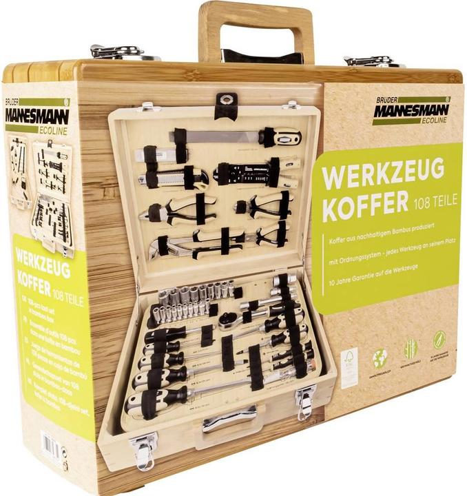 Produktbild Mannesmann Werkzeugkoffer (108 Teile)