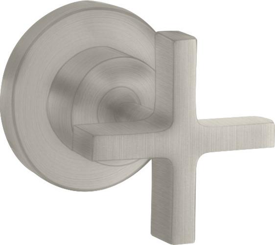 Actual product image hansgrohe Axor Citterio flush-mounted shut-off valve with cross handles