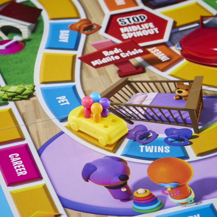 Actual product image Hasbro Gaming Spiel Des Lebens (Dutch)