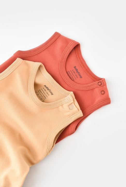 Actual product image BabyCosy 2 Pcs sleeveless Body (80)