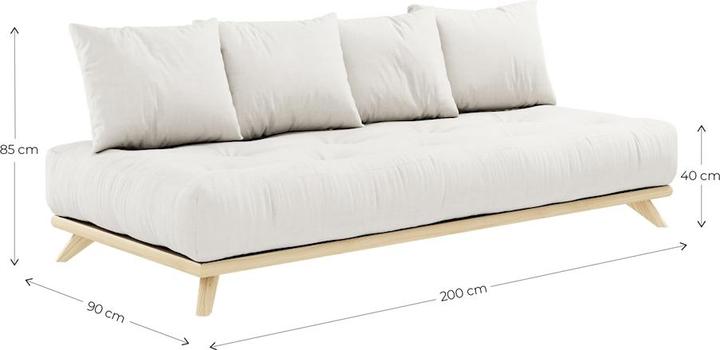 Produktbild Karup Design Senza (3-Sitzer, Bettsofa)