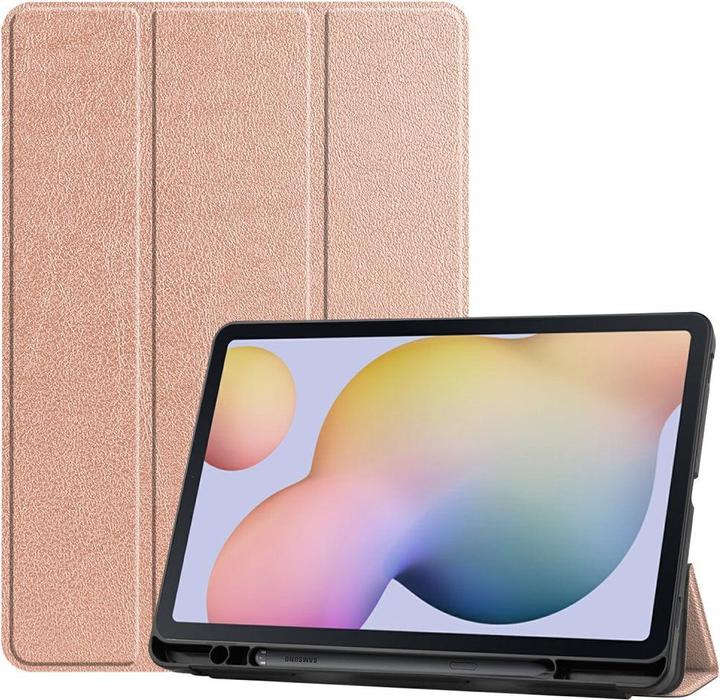 Actual product image Cover-Discount Galaxy Tab S7 (11.0) - Tri-fold Smart Case rose gold (Galaxy Tab S7 11.0 (2020))