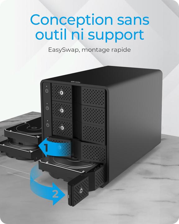 Image du produit Icy Box Logement extérieur Logement IB-3805-C31 5x3.5 (3.5")