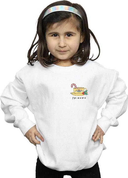 Produktbild Friends Christmas Coffee Mug Breast Print Sweatshirt Mädchen (128)
