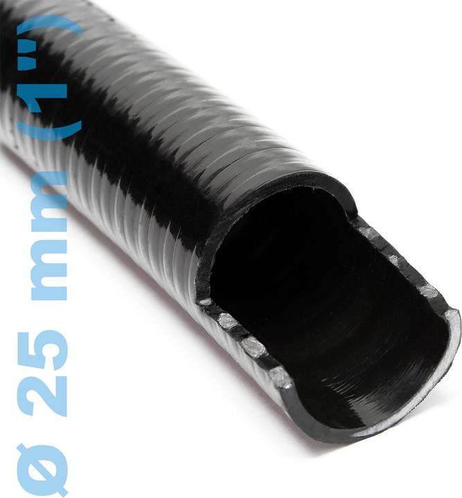 Produktbild Wiltec Druck- und Saugschlauch 5m Teichschlauch 25mm 330g/m Schlauch Teich