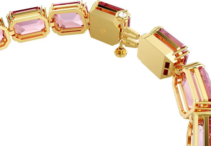 Immagine prodotto Swarovski Bracciale Millenia con taglio ottagonale in oro rosa (19 cm, Metallo Swarovski)