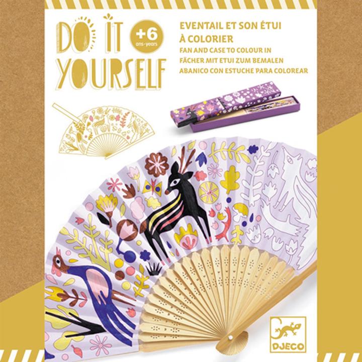 Actual product image Djeco DIY - Fan & Case