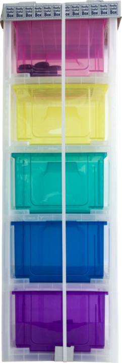 Actual product image Really Useful Box Drawer unit Rainbow (30 x 42 x 93 cm)