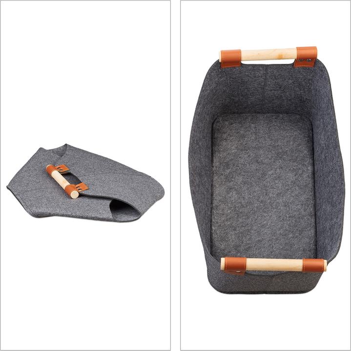 Produktbild Relaxdays Filztasche (40 x 22 x 27 cm)