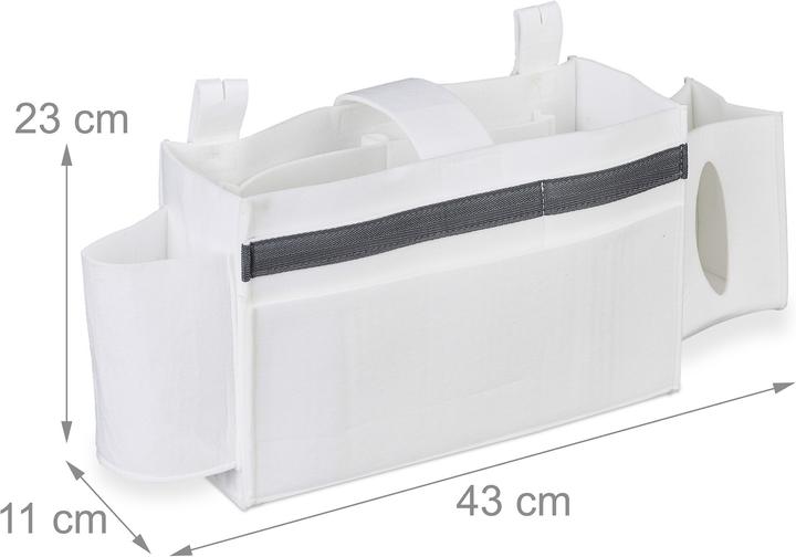 Actual product image Relaxdays Bed bag (1 x, 43 x 11 x 23 cm)