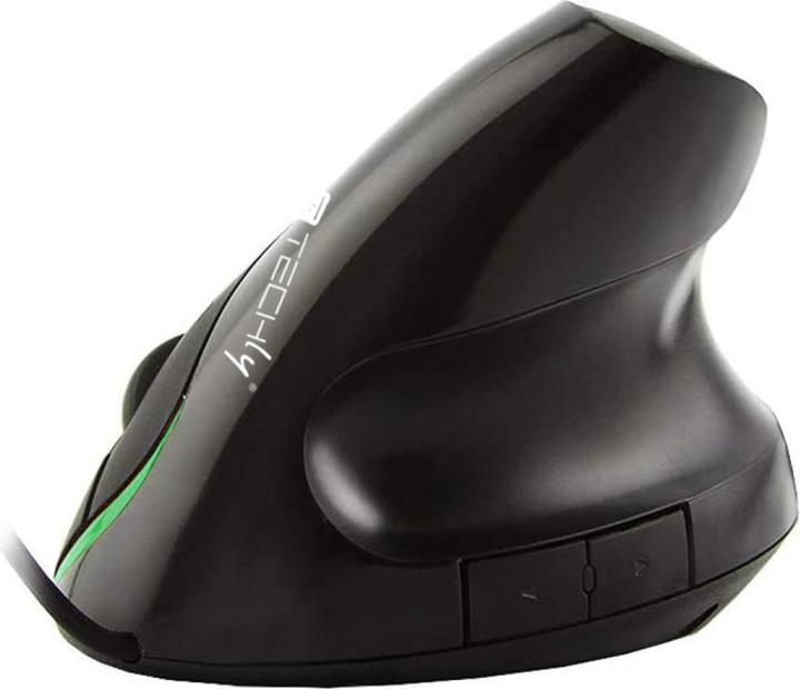 Produktbild Techly USB Ergonomic Vertical Mouse 1000dpi Black (Kabelgebunden)