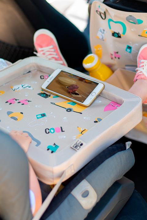 Actual product image Leokid Car seat table Trip Tray Big Adventure