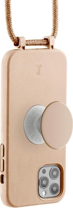 Actual product image Just Elegance JE PopGrip Case f. iPhone 12 Pro Max 6,7? (Beige AW/SS23) (Apple iPhone 12 Pro Max)