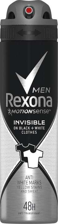 Produktbild Rexona Invisible Black& White (Spray, 150 ml)