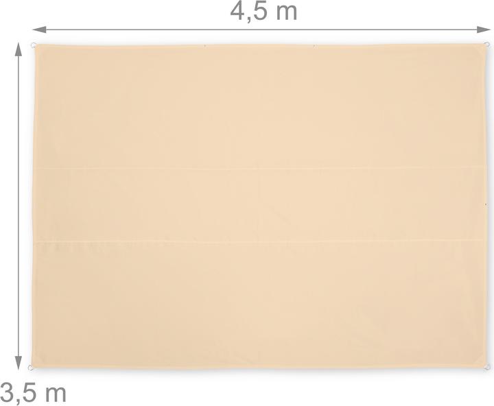 Produktbild Relaxdays Sonnensegel (450 x 350 x 0.1 cm)