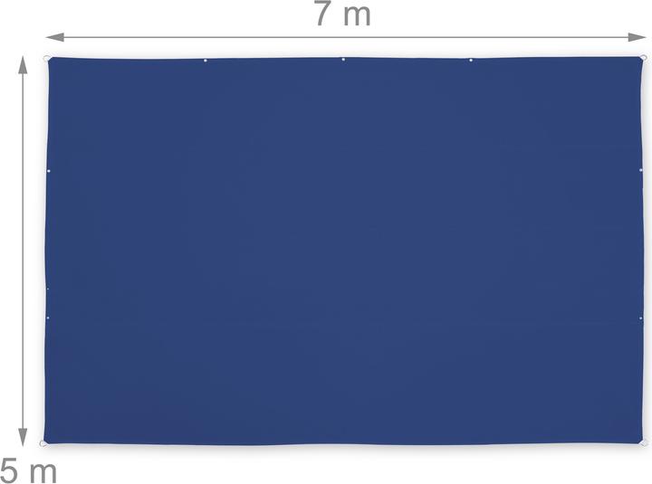 Produktbild Relaxdays Sonnensegel (700 x 500 cm)