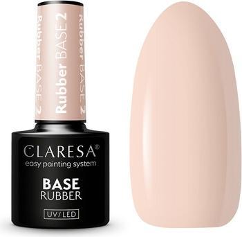 Immagine prodotto Claresa Base in gomma per vernice ibrida 2 5g (02 Rosa chiaro semitrasparente, Base Coat)