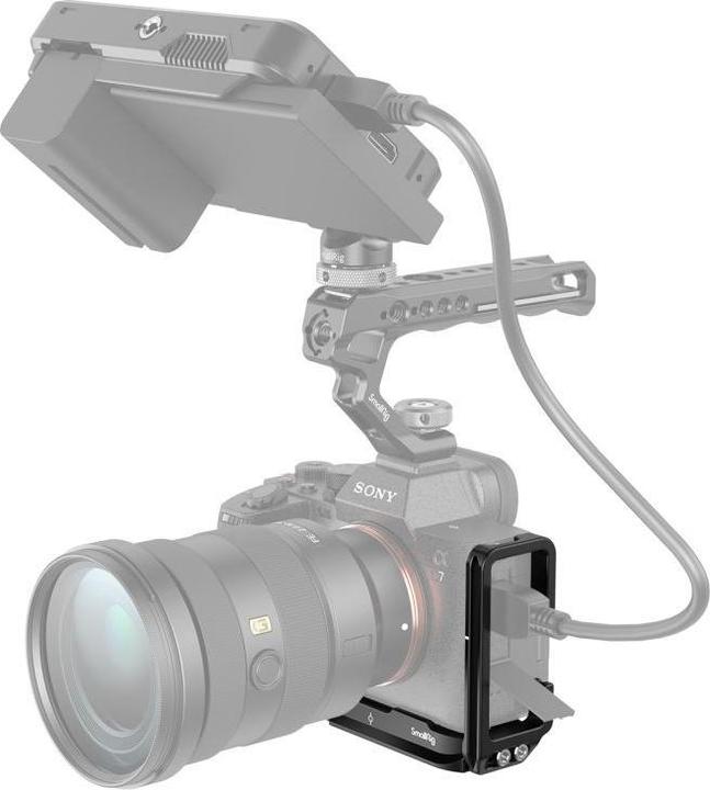 Actual product image SmallRig L-Bracket for Sony Alpha 7R V / Alpha 7 IV / Alpha 7S III / Alpha 1 / Alpha 7R IV / Alpha 9 (Cage)