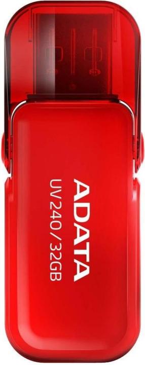 Actual product image Adata UV240 64GB USB Flash Drive, Red (64 GB, USB-A)
