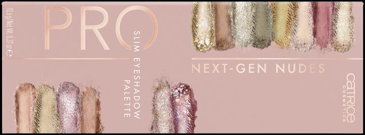 Actual product image Catrice Eyeshadow Palette Pro Next-Gen Nudes Slim multicolor (010 Courage Is Beauty)