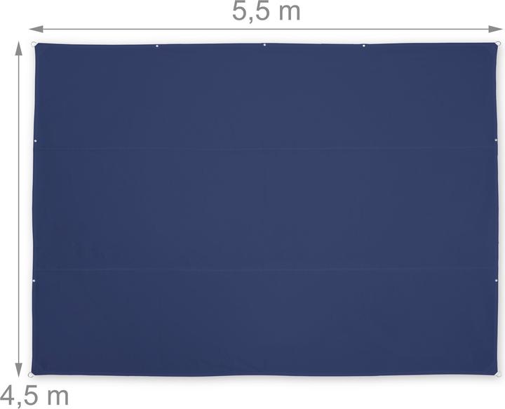 Produktbild Relaxdays Sonnensegel (450 x 550 x 0.1 cm)