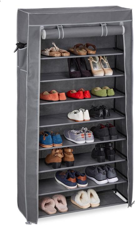 Actual product image Relaxdays Shoe cabinet (86 x 30 x 158 cm)