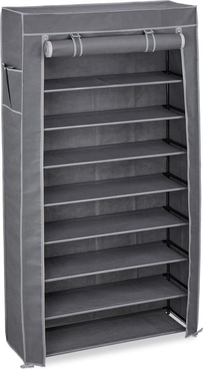 Actual product image Relaxdays Shoe cabinet (86 x 30 x 158 cm)