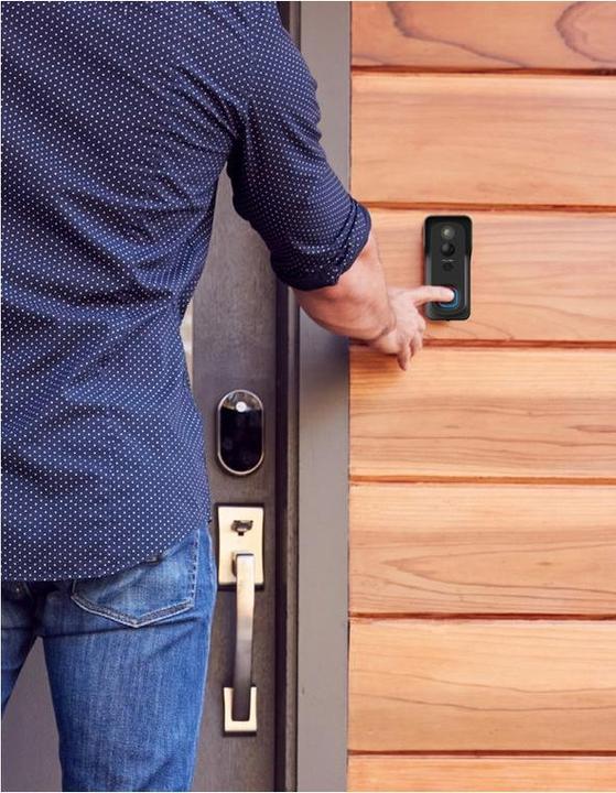 Productafbeelding Bea-Fon Bezoeker 1V Smart Home Outdoor Batterij Kamea Deurbel (WiFi)
