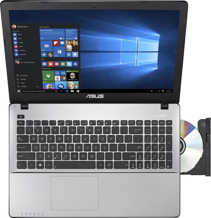Actual product image ASUS X550jx (15.60", Intel Core i7-4720HQ, 8 GB, 256 GB, CH)