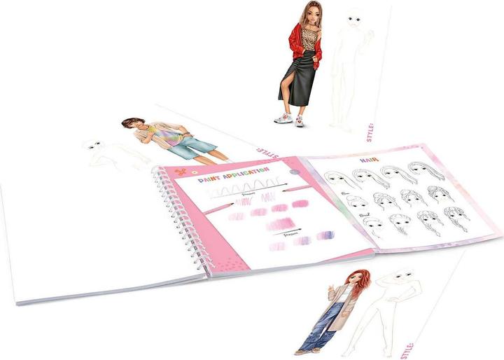 Produktbild Top Model Topmodel - Create Your TOPModel Colouring Book - (413582)