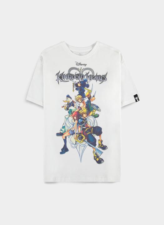 Immagine prodotto Kingdom Hearts Tshirt a maniche corte da donna della Kingdom Family (XL)