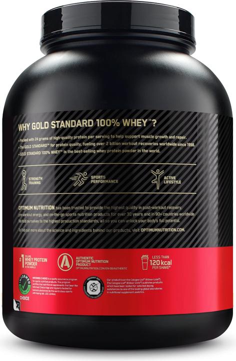 Produktbild Optimum Nutrition 100 Whey Gold Standard (Erdbeere, 1 Stk., 2533 g)