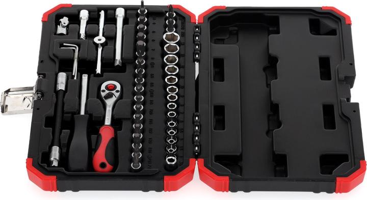 Produktbild Gedore Red red R49003046 Steckschlüssel-Satz 1/4" 4-14mm 46-teilig