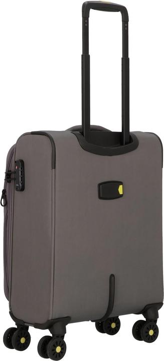 Image du produit D&N Travel Line 9704 4 roues trolley cabine S 55 cm avec soufflet extensible (38 l, Bagage à main (jusqu'à 50l))