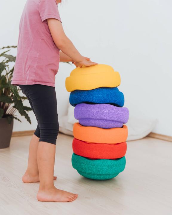 Produktbild Stapelstein Regenbogen 6-er Set