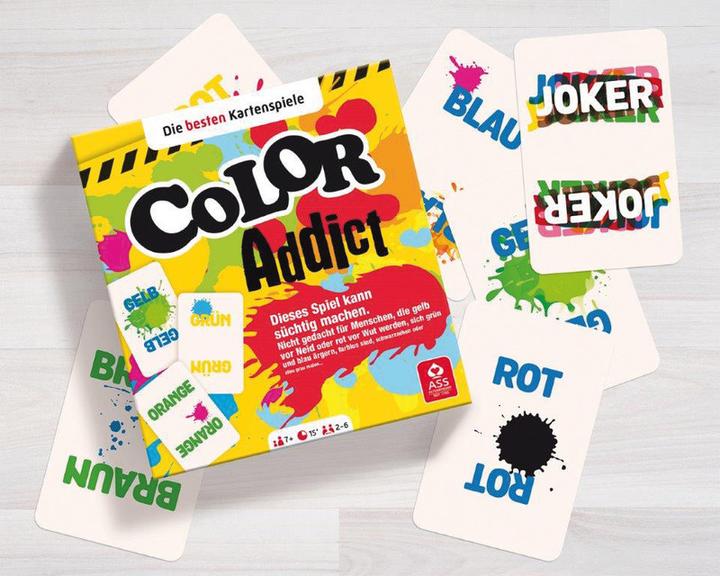 Image du produit AGM Jeu de cartes Color Addict (Allemand)