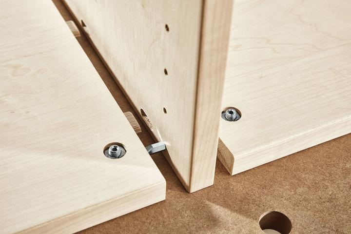 Produktbild Festool Mittelseitenverbinder MSV-LR32 D8/25 (Eckverbinder, 25 Stk.)