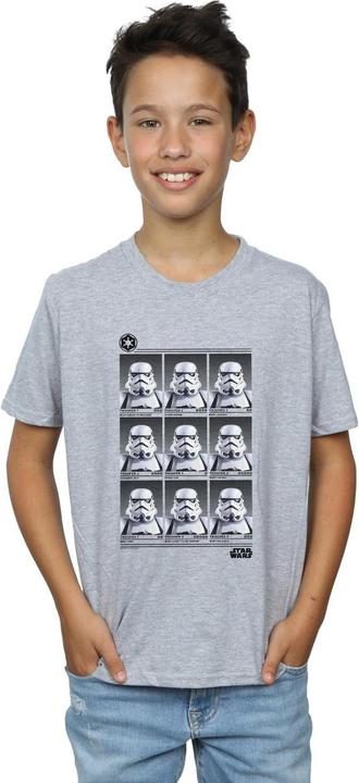 Immagine prodotto Star Wars Stormtrooper Yearbook Maglietta Ragazzi (128)