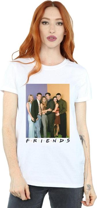 Actual product image Friends Womens/Ladies Group Shot Cotton Boyfriend T-Shirt (M)