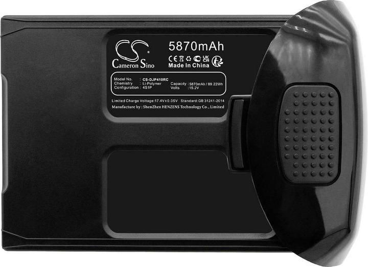 Actual product image CS Cameron Sino Replacement battery for DJI Phantom 4 Pro, 5870 mAh 89.22 Wh 15.2 V (Drone battery, DJI Phantom 4 Pro, DJI Phantom 4 Pro Plus)