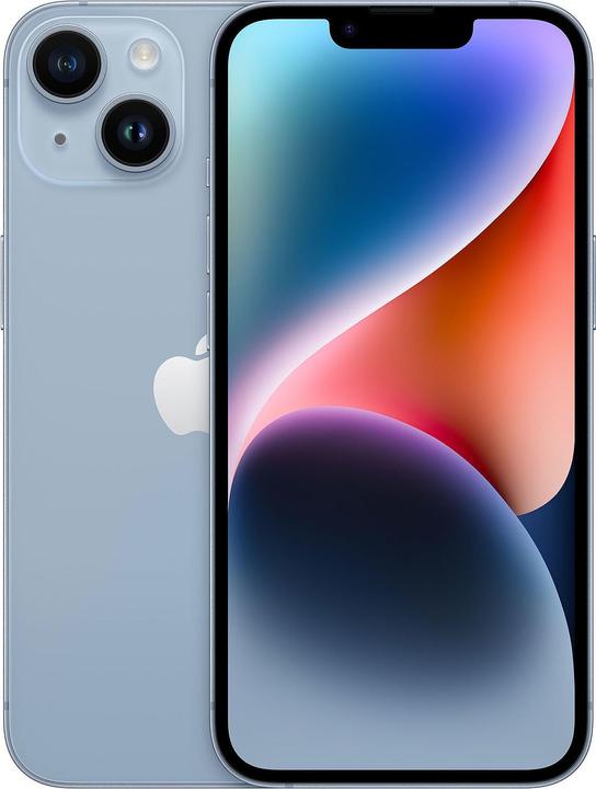 Image du produit Re!commerce iPhone 14 (128 Go, Bleu, 6.10", 12 Mpx, SIM + eSIM, B / Très bon)