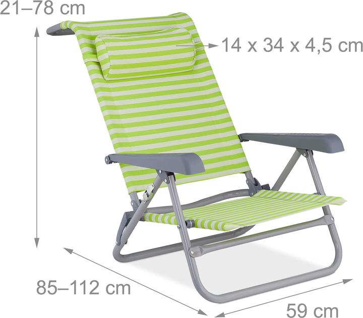 Actual product image Relaxdays Relax chair (85 cm)