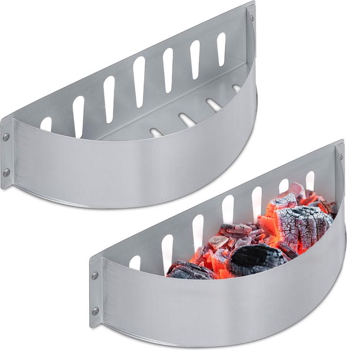 Relaxdays Charcoal basket (33 x 11.5 x 7 cm)