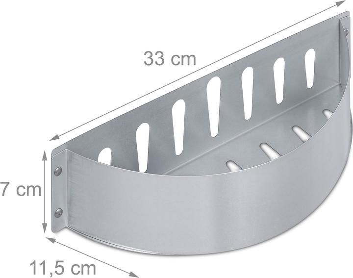Actual product image Relaxdays Charcoal basket (33 x 11.5 x 7 cm)